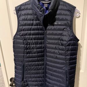 Eddie Bauer Women's Dark Blue Quilted Vest
